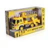 Moni Moni toys kisautó emelődarus teherkocsi 1:16 sárga