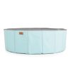 Moni Labdamedence összecsukható 80cm + 90db 7cms labda menta/szürke