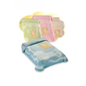 Belpla Baby perla gold pléd yellow (536) 80*110 dobozos