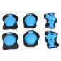   Moni Biciklis védőfelszerelés térd, könyök, kézvédő szett a osztály 25kgig kék
