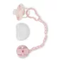 Moni STAR cumi -játszócumi és cumilánc PINK