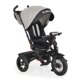   Moni Byox tornado szülőkaros tricikli 25kg ig 360f forgatható vszürke