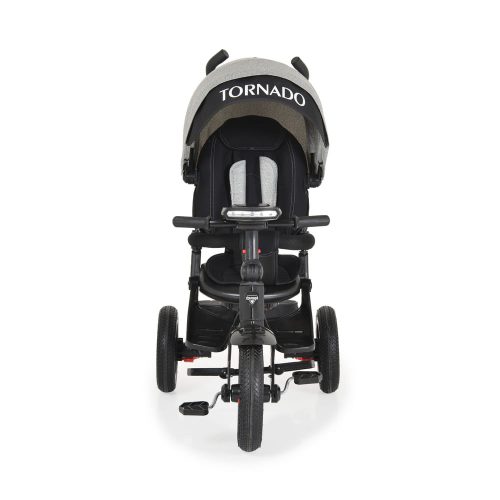 Moni Byox tornado szülőkaros tricikli 25kg ig 360f forgatható vszürke