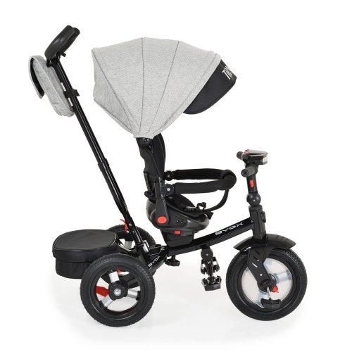 Moni Byox tornado szülőkaros tricikli 25kg ig 360f forgatható vszürke