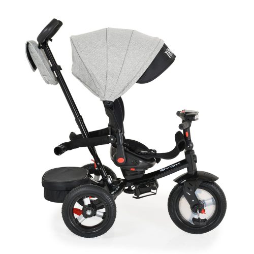 Moni Byox tornado szülőkaros tricikli 25kg ig 360f forgatható vszürke