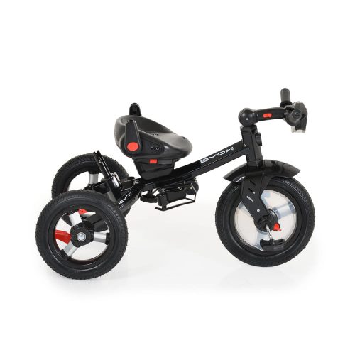 Moni Byox tornado szülőkaros tricikli 25kg ig 360f forgatható vszürke