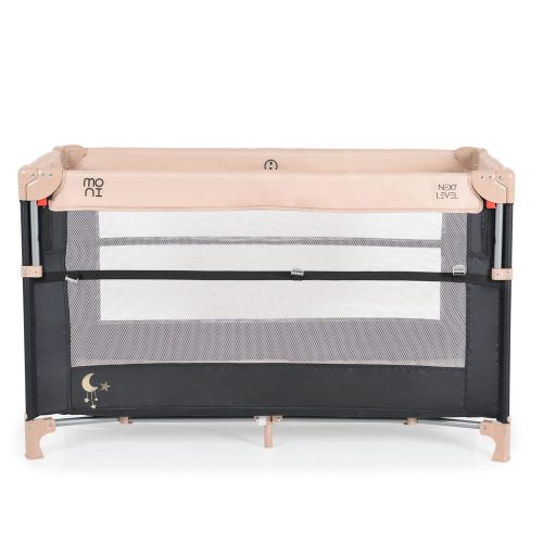 Moni Moni next level utazóágy lehajtható oldalfal 2 szint bézs