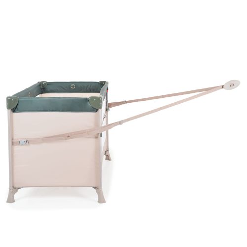 Moni Moni next level utazóágy lehajtható oldalfal 2 szint zöld