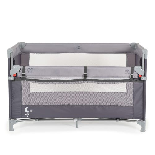 Moni Moni next level utazóágy lehajtható oldalfal 2 szint szürke