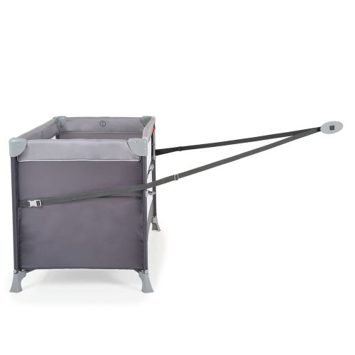 Moni Moni next level utazóágy lehajtható oldalfal 2 szint szürke