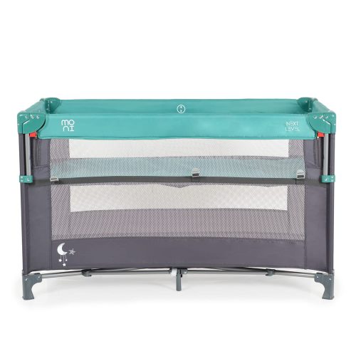 Moni Moni next level utazóágy lehajtható oldalfal 2 szint türkiz