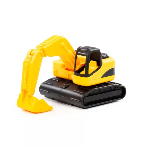 Moni Polesie excavator homlokrakodó lánctalpas sárga