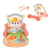 MONI MUSIC WALKER 2in1 járássegítő+játszószőnyeg PINK