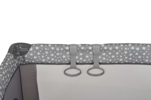 Moni Karikák utazóágyra húzógyűrűk 2 db szürke