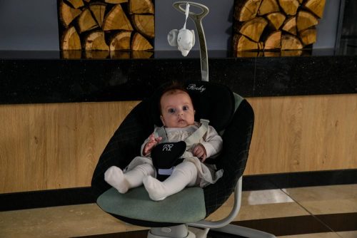 Moni Moni rocky el. hinta- pihenőszék szürke