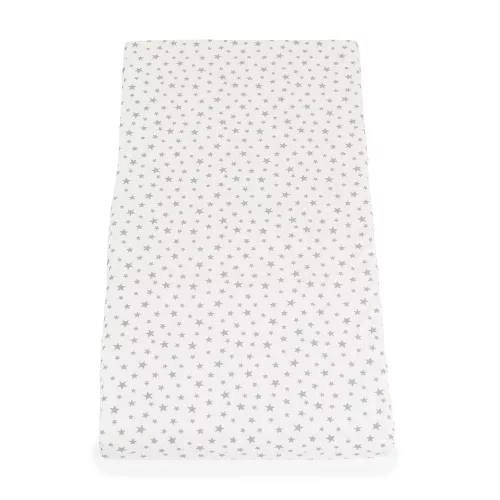 Moni Classico szivacsmatrac 9cm 120x60cm textil huzat fehér csillagos