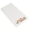 Moni Classico szivacsmatrac 9cm 120x60cm textil huzat fehér csillagos