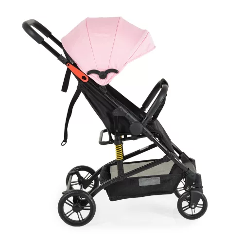 Moni Moni colibri babakocsi lapra elöl szimpla kerék pink