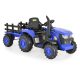 Moni Rancher elektromos traktor utánfutóval - Kék