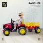 MONI BO Rancher elektromos traktor utánfutóval kék