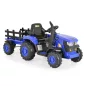 MONI BO Rancher elektromos traktor utánfutóval kék
