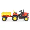 MONI BO Rancher elektromos traktor utánfutóval piros/sárga