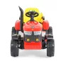   Moni Moni bo rancher elektromos traktor utánfutóval piros/sárga