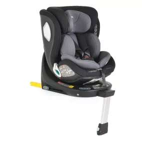   Moni I-smart autós ülés 40-150cm, i-size támasztóláb, oldalvédelem, isofix, okosgomb szürke