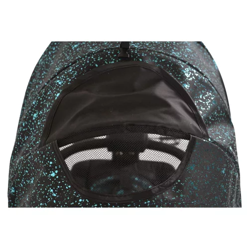 Moni Space tricikli szülőkaros, 360 fokban forgatható kék