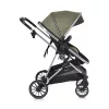 Moni Kali babakocsi 2in1 lapra csukható, megfordítható+táska oliva zöld