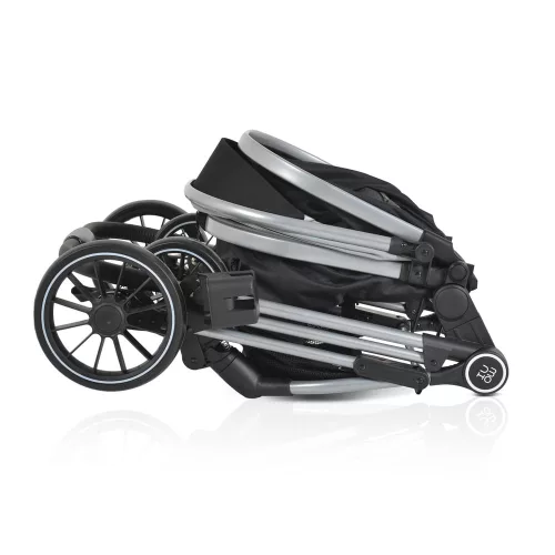 Moni Kali babakocsi 2in1 lapra csukható, megfordítható+táska szürke