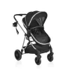 Moni Kali babakocsi 2in1 lapra csukható, megfordítható+táska fekete