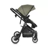 Moni Rio babakocsi 2in1 lapra csukható 22 kg zöld