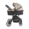 Moni RIO babakocsi 2in1 lapra csukható 22 kg BÉZS/KHAKI