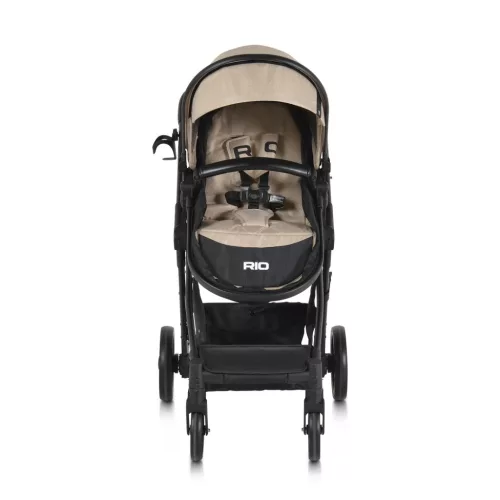 Moni RIO babakocsi 2in1 lapra csukható 22 kg BÉZS/KHAKI