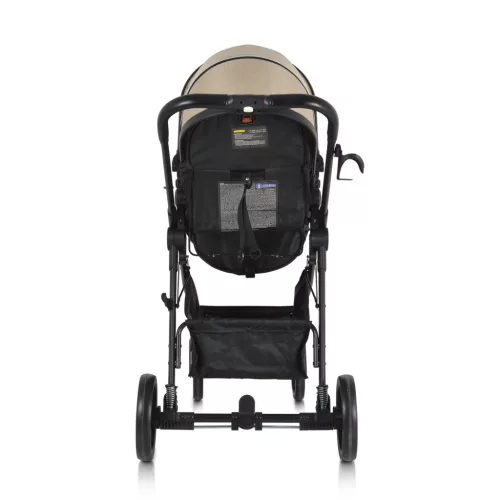 Moni RIO babakocsi 2in1 lapra csukható 22 kg BÉZS/KHAKI