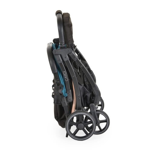 Moni Cardi babakocsi, egy gombbal csukható, hálós szellőző zöld