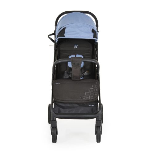 Moni Cardi babakocsi, egy gombbal csukható, hálós szellőző kék