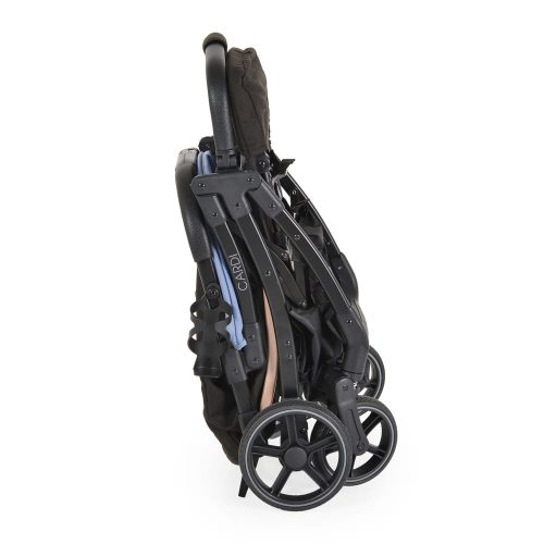 Moni Cardi babakocsi, egy gombbal csukható, hálós szellőző kék