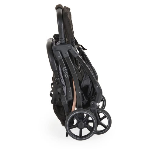 Moni Cardi babakocsi, egy gombbal csukható, hálós szellőző fekete