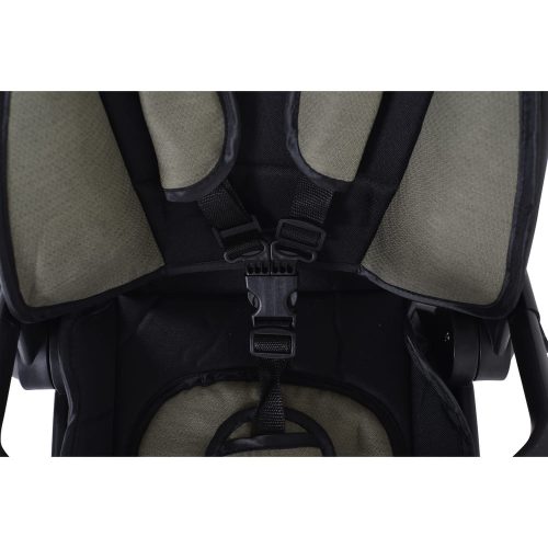 Moni Summer tricikli szülőkaros, zenél, játék tartókkal zöld