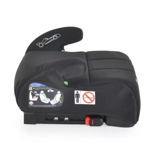 Moni MONZA ülésmagasító isofix I-SIZE 125-150cm FEKETE