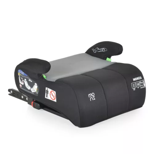 Moni MONZA ülésmagasító isofix I-SIZE 125-150cm SZÜRKE