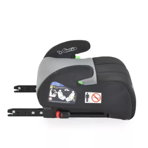Moni MONZA ülésmagasító isofix I-SIZE 125-150cm SZÜRKE