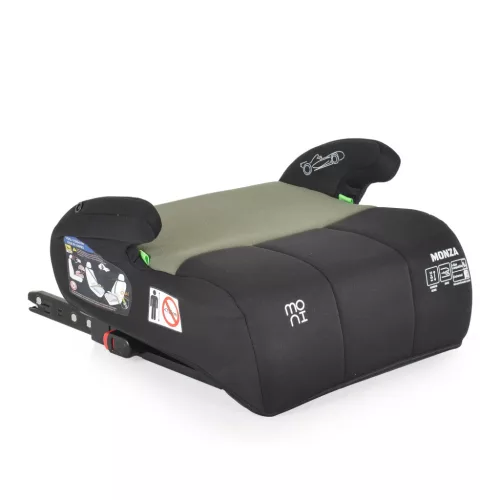 Moni MONZA ülésmagasító isofix I-SIZE 125-150cm ZÖLD