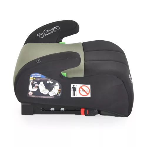 Moni MONZA ülésmagasító isofix I-SIZE 125-150cm ZÖLD