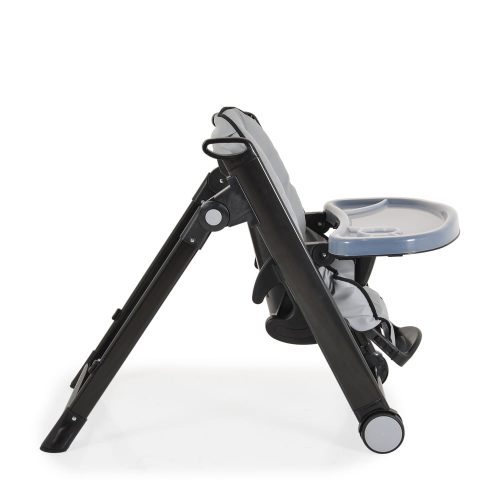 Moni Neron etetőszék multifunkciós, fekete vázzal szürke