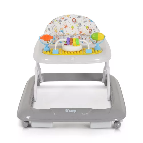 Moni Bravy bébikomp szürke