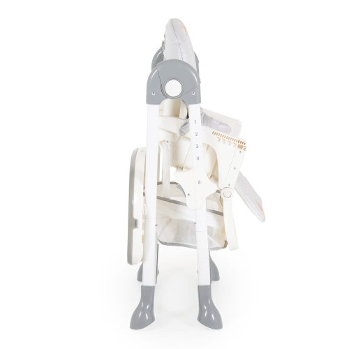 Moni Hunny etetőszék multifunciós, macis mintával szürke