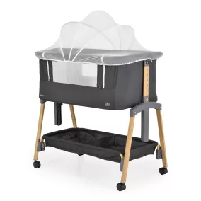   Moni Adoro babaöböl szúnyoghálóval, 7 poz. dönthető, kerekes,+tároló fekete